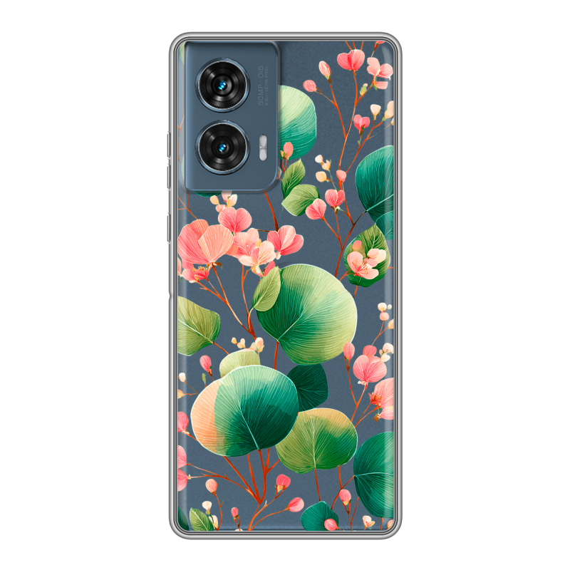 Силиконовый чехол на Motorola Edge 50 Fusion с принтом женский Силиконовый чехол на Motorola Edge 50 Fusion с принтом женский