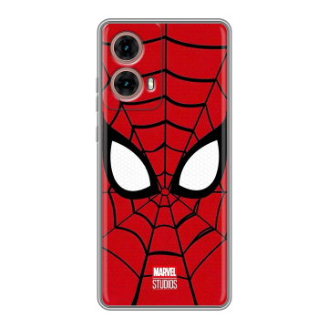 Силиконовый чехол на Motorola Moto G85 с принтом человек паук spiderman Силиконовый чехол на Motorola Moto G85 с принтом человек паук spiderman