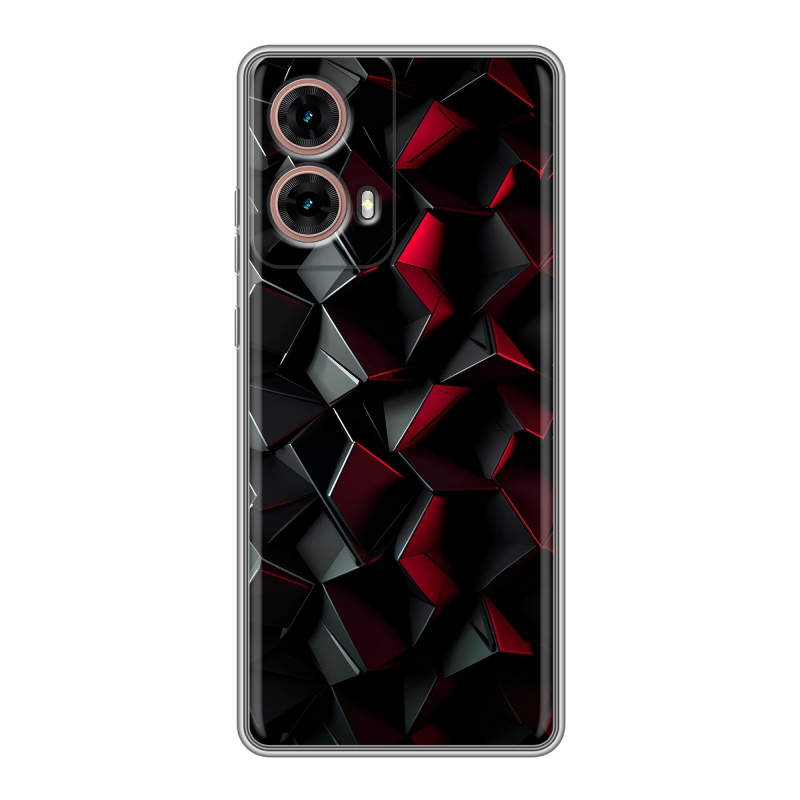 Силиконовый чехол на Motorola Moto G85 с принтом Абстракция Силиконовый чехол на Motorola Moto G85 с принтом Абстракция