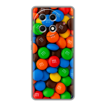 Силиконовый чехол на Tecno Camon 30S Pro с принтом Конфеты