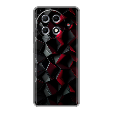 Силиконовый чехол на Tecno Camon 30S Pro с принтом Абстракция
