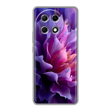 Силиконовый чехол на Tecno Camon 30S Pro с принтом женский цветы
