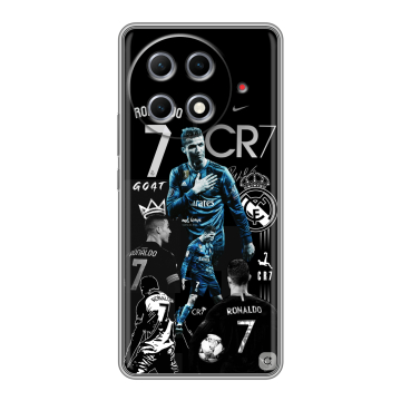 Силиконовый чехол на Tecno Camon 30S Pro с принтом Реал Роналдо Силиконовый чехол на Tecno Camon 30S Pro с принтом Реал Роналдо