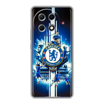 Силиконовый чехол на Tecno Camon 30S Pro с принтом Chelsea Челси Силиконовый чехол на Tecno Camon 30S Pro с принтом Chelsea Челси