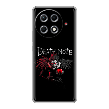 Силиконовый чехол на Tecno Camon 30S Pro с принтом Death note Тетрадь смерти Силиконовый чехол на Tecno Camon 30S Pro с принтом Death note Тетрадь смерти