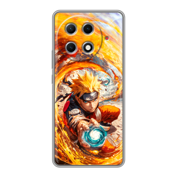 Силиконовый чехол на Tecno Camon 30S Pro с принтом Аниме Наруто Naruto