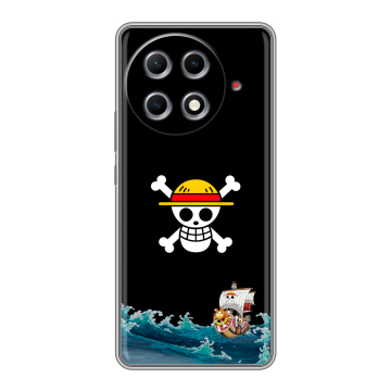 Силиконовый чехол на Tecno Camon 30S Pro с принтом One Piece Ван Пис