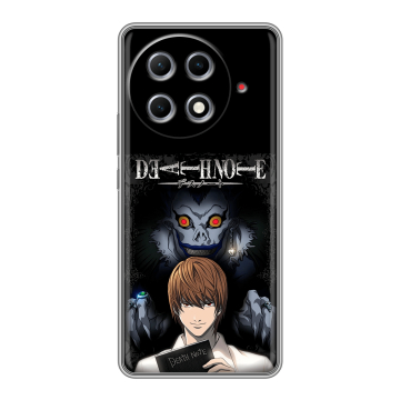 Силиконовый чехол на Tecno Camon 30S Pro с принтом Death note Тетрадь смерти Силиконовый чехол на Tecno Camon 30S Pro с принтом Death note Тетрадь смерти