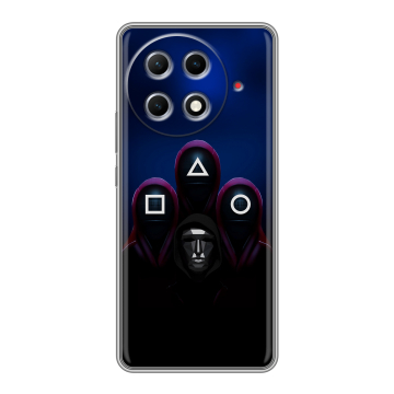 Силиконовый чехол на Tecno Camon 30S Pro с принтом Игра Кальмара Силиконовый чехол на Tecno Camon 30S Pro с принтом Игра Кальмара