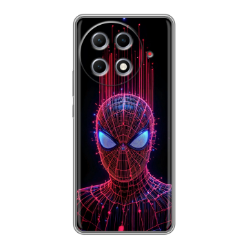 Силиконовый чехол на Tecno Camon 30S Pro с принтом Spiderman Человек паук