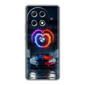 Силиконовый чехол на Tecno Camon 30S Pro с принтом BMW БМВ
