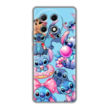 Силиконовый чехол на Tecno Camon 30S Pro с принтом Лило и Стич Силиконовый чехол на Tecno Camon 30S Pro с принтом Лило и Стич