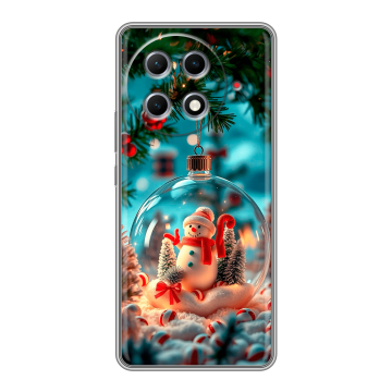 Силиконовый чехол на Tecno Camon 30S Pro с принтом Новый год Силиконовый чехол на Tecno Camon 30S Pro с принтом Новый год