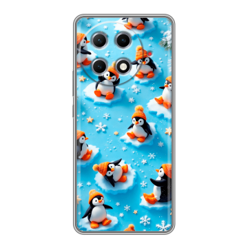 Силиконовый чехол на Tecno Camon 30S Pro с принтом Новый год Силиконовый чехол на Tecno Camon 30S Pro с принтом Новый год