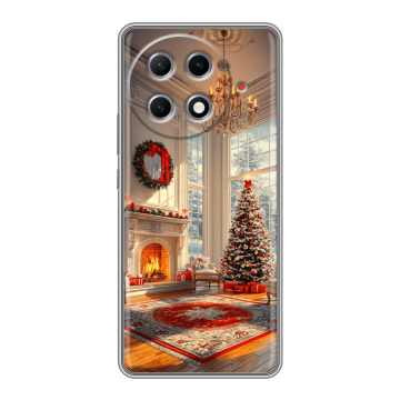 Силиконовый чехол на Tecno Camon 30S Pro с принтом Новый год Силиконовый чехол на Tecno Camon 30S Pro с принтом Новый год