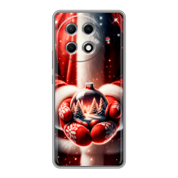 Силиконовый чехол на Tecno Camon 30S Pro с принтом Новый год Силиконовый чехол на Tecno Camon 30S Pro с принтом Новый год