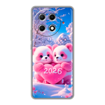 Силиконовый чехол на Tecno Camon 30S Pro с принтом Новый год Силиконовый чехол на Tecno Camon 30S Pro с принтом Новый год