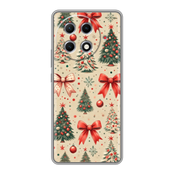Силиконовый чехол на Tecno Camon 30S Pro с принтом Новый год Силиконовый чехол на Tecno Camon 30S Pro с принтом Новый год