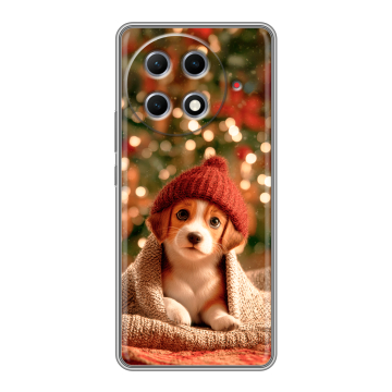 Силиконовый чехол на Tecno Camon 30S Pro с принтом Новый год Силиконовый чехол на Tecno Camon 30S Pro с принтом Новый год