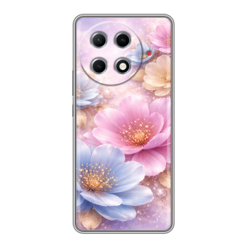 Силиконовый чехол на Tecno Camon 30S Pro с принтом женский