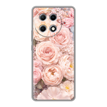 Силиконовый чехол на Tecno Camon 30S Pro с принтом женский