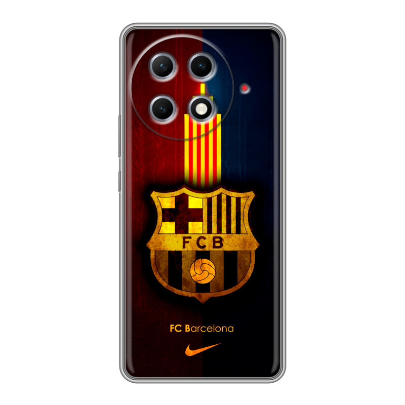Силиконовый чехол на Tecno Camon 30S Pro с принтом Барселона Barcelona Силиконовый чехол на Tecno Camon 30S Pro с принтом Барселона Barcelona
