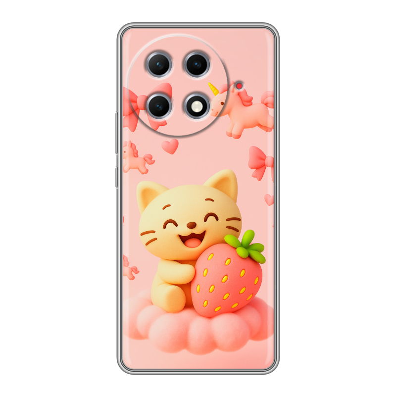 Силиконовый чехол на Tecno Camon 30S Pro с принтом для девочек Силиконовый чехол на Tecno Camon 30S Pro с принтом для девочек
