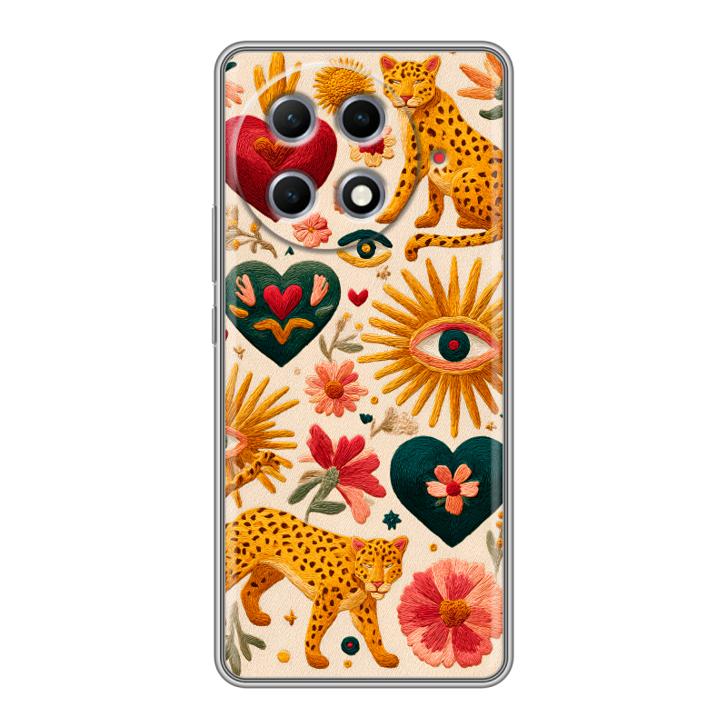 Силиконовый чехол на Tecno Camon 30S Pro с принтом Модный принт Силиконовый чехол на Tecno Camon 30S Pro с принтом Модный принт