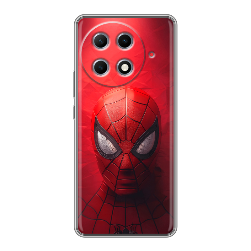 Силиконовый чехол на Tecno Camon 30S Pro с принтом Spiderman Человек паук Силиконовый чехол на Tecno Camon 30S Pro с принтом Spiderman Человек паук