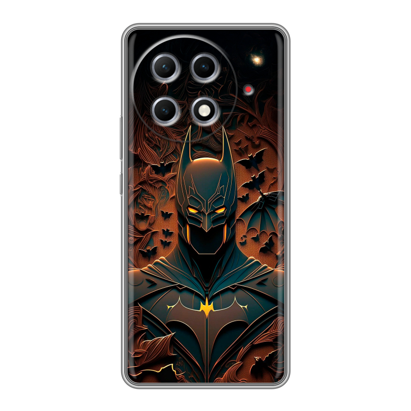 Силиконовый чехол на Tecno Camon 30S Pro с принтом Batman Бэтмен Силиконовый чехол на Tecno Camon 30S Pro с принтом Batman Бэтмен