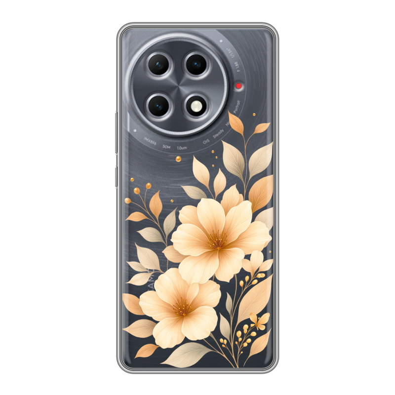 Силиконовый чехол на Tecno Camon 30S Pro с принтом для девушки Силиконовый чехол на Tecno Camon 30S Pro с принтом для девушки