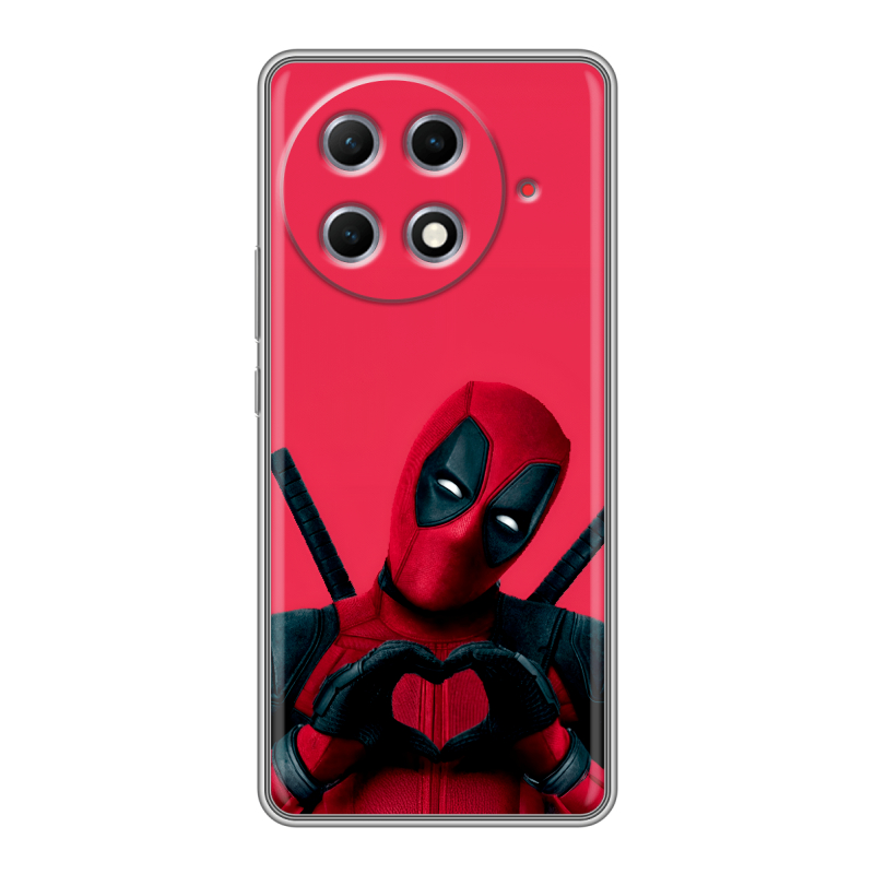 Силиконовый чехол на Tecno Camon 30S Pro с принтом Дедпул Deadpool Силиконовый чехол на Tecno Camon 30S Pro с принтом Дедпул Deadpool