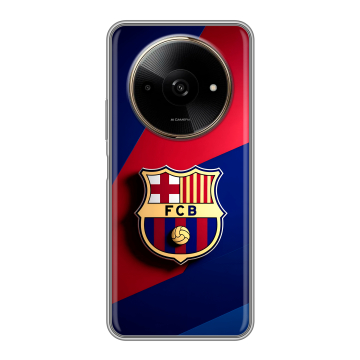 Силиконовый чехол на Poco C61 с принтом Барселона Barcelona Силиконовый чехол на Poco C61 с принтом Барселона Barcelona