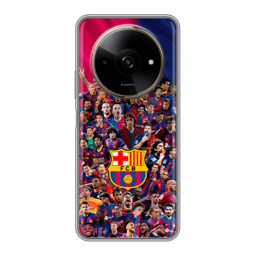 Силиконовый чехол на Poco C61 с принтом Барселона Barcelona Силиконовый чехол на Poco C61 с принтом Барселона Barcelona