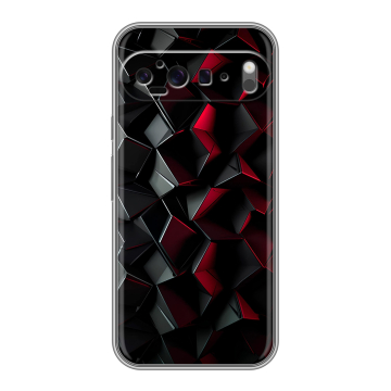 Силиконовый чехол на Google Pixel 9 Pro XL с принтом Абстракция