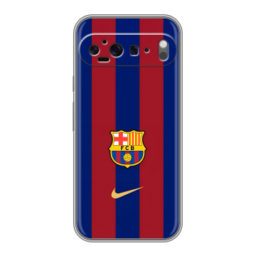 Силиконовый чехол на Google Pixel 9 Pro XL с принтом Барселона Barcelona