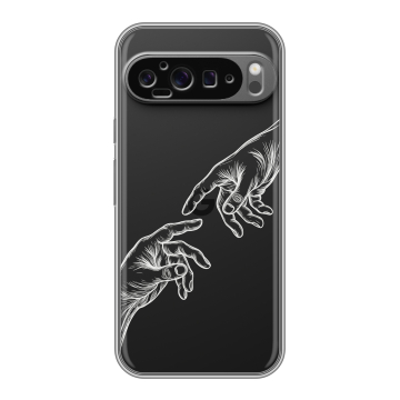 Силиконовый чехол на Google Pixel 9 Pro XL с принтом Сотворение мира Силиконовый чехол на Google Pixel 9 Pro XL с принтом Сотворение мира