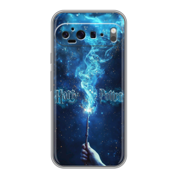 Силиконовый чехол на Google Pixel 9 Pro XL с принтом Harry Potter Гарри Поттер