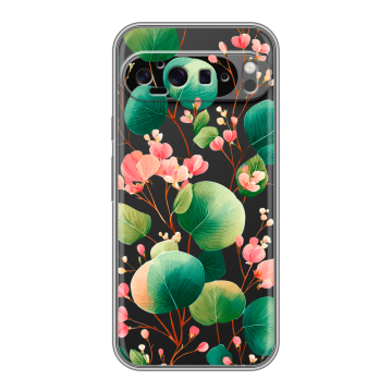 Силиконовый чехол на Google Pixel 9 Pro XL с принтом женский