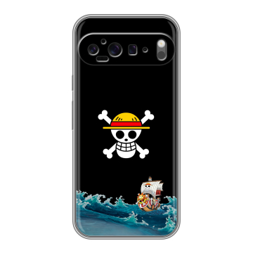 Силиконовый чехол на Google Pixel 9 Pro XL с принтом One Piece Ван Пис