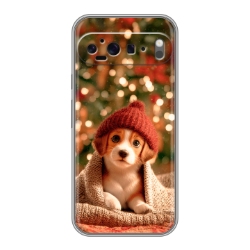 Силиконовый чехол на Google Pixel 9 Pro XL с принтом Новый год Силиконовый чехол на Google Pixel 9 Pro XL с принтом Новый год