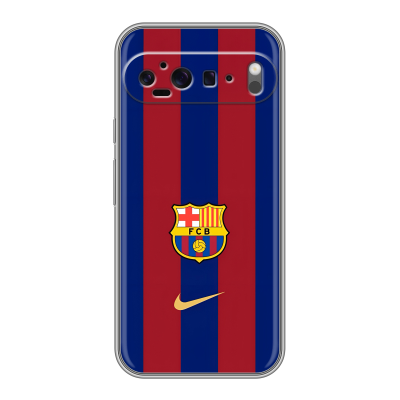 Силиконовый чехол на Google Pixel 9 Pro XL с принтом Барселона Barcelona Силиконовый чехол на Google Pixel 9 Pro XL с принтом Барселона Barcelona
