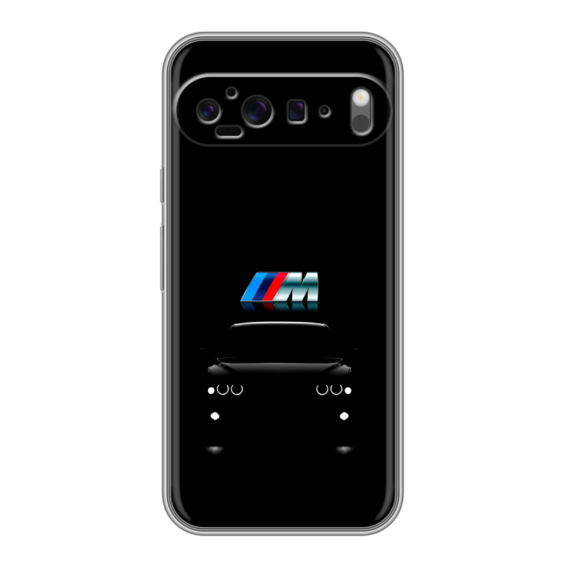Силиконовый чехол на Google Pixel 9 Pro XL с принтом БМВ BMW Силиконовый чехол на Google Pixel 9 Pro XL с принтом БМВ BMW