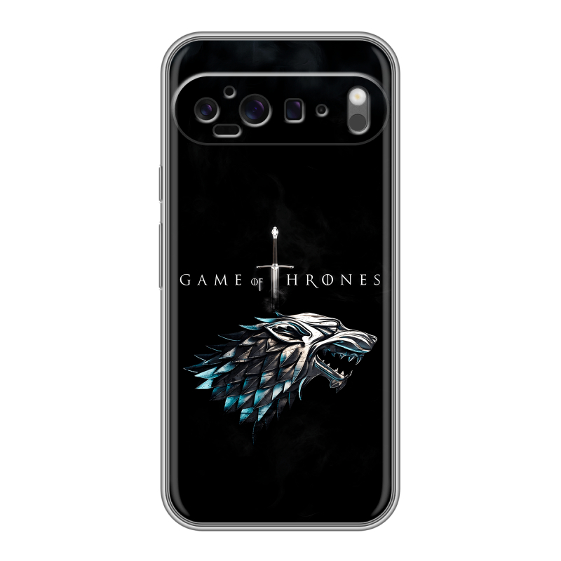 Силиконовый чехол на Google Pixel 9 Pro XL с принтом Игра Престолов Game Thrones Силиконовый чехол на Google Pixel 9 Pro XL с принтом Игра Престолов Game Thrones