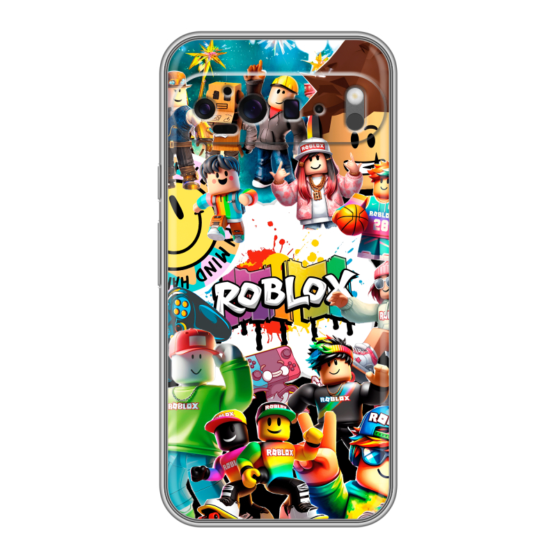 Силиконовый чехол на Google Pixel 9 Pro XL с принтом Roblox Роблокс Силиконовый чехол на Google Pixel 9 Pro XL с принтом Roblox Роблокс