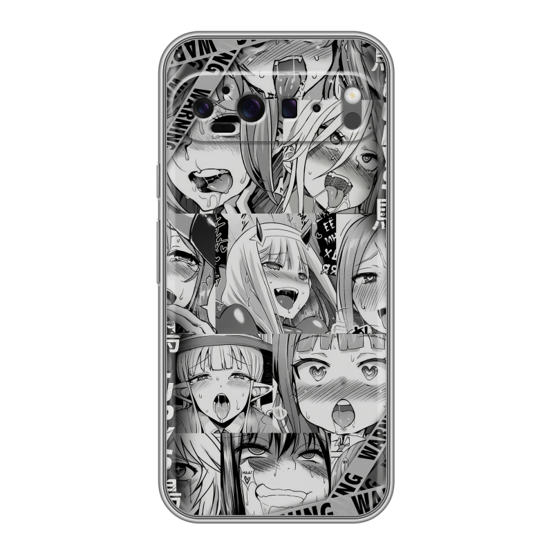 Силиконовый чехол на Google Pixel 9 Pro XL с принтом Ahegao Ахегао Аниме Силиконовый чехол на Google Pixel 9 Pro XL с принтом Ahegao Ахегао Аниме