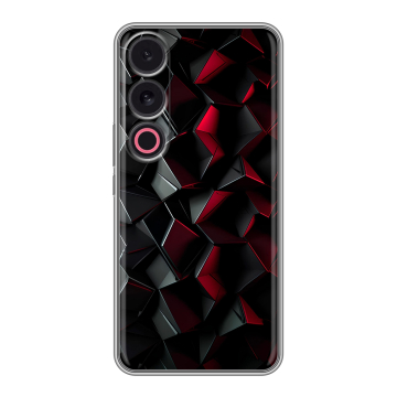 Силиконовый чехол на Meizu 21 с принтом Абстракция Силиконовый чехол на Meizu 21 с принтом Абстракция