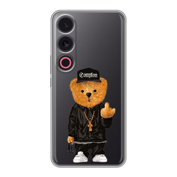 Силиконовый чехол на Meizu 21 с принтом Мишка Силиконовый чехол на Meizu 21 с принтом Мишка