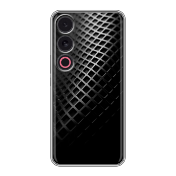 Силиконовый чехол на Meizu 21 с принтом Текстура металла Силиконовый чехол на Meizu 21 с принтом Текстура металла