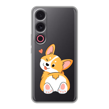Силиконовый чехол на Meizu 21 с принтом Корги Силиконовый чехол на Meizu 21 с принтом Корги